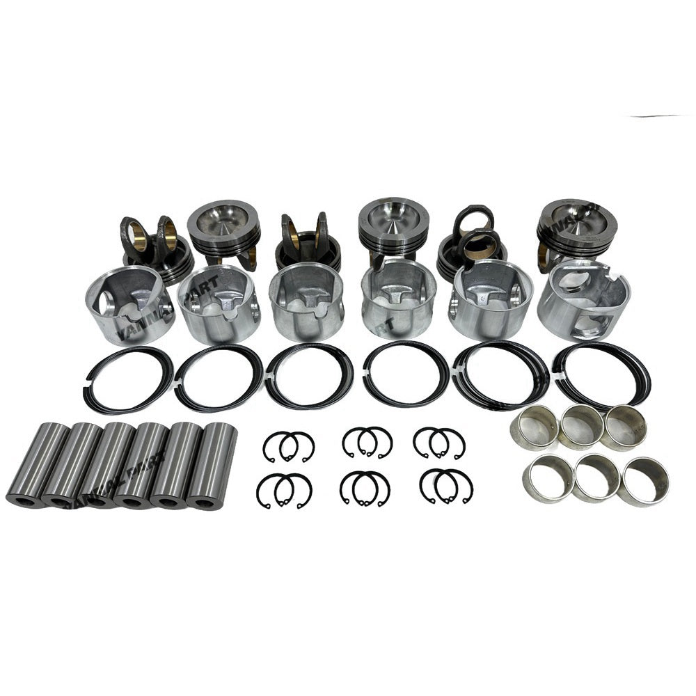 Cylinder Piston Kit With Piston Ring Fit for Caterpillar C9 Engine Parts