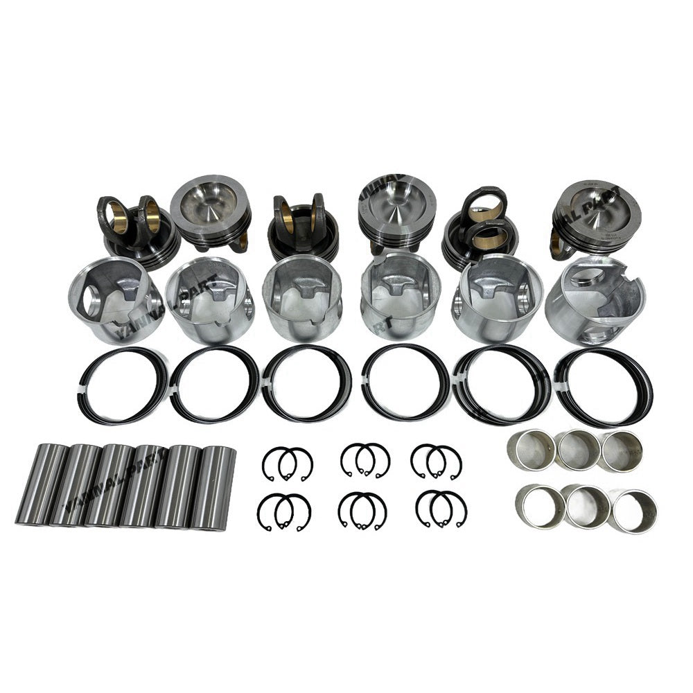 Cylinder Piston Kit With Piston Ring Fit for Caterpillar C9 Engine Parts