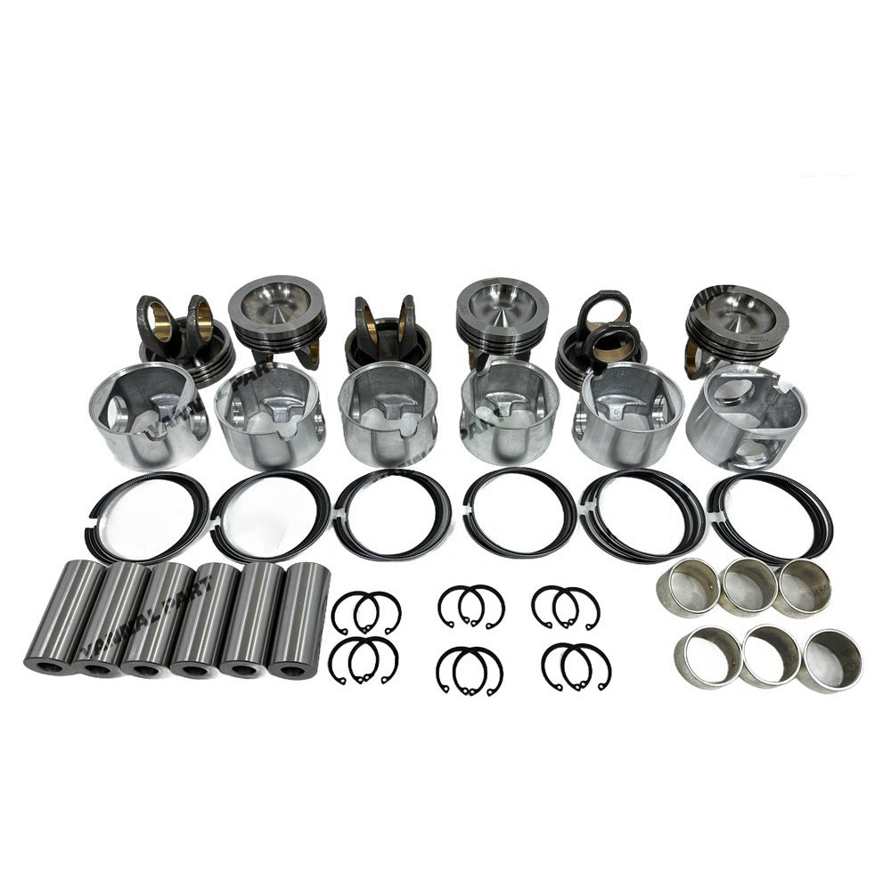 Cylinder Piston Kit With Piston Ring Fit for Caterpillar C9 Engine Parts
