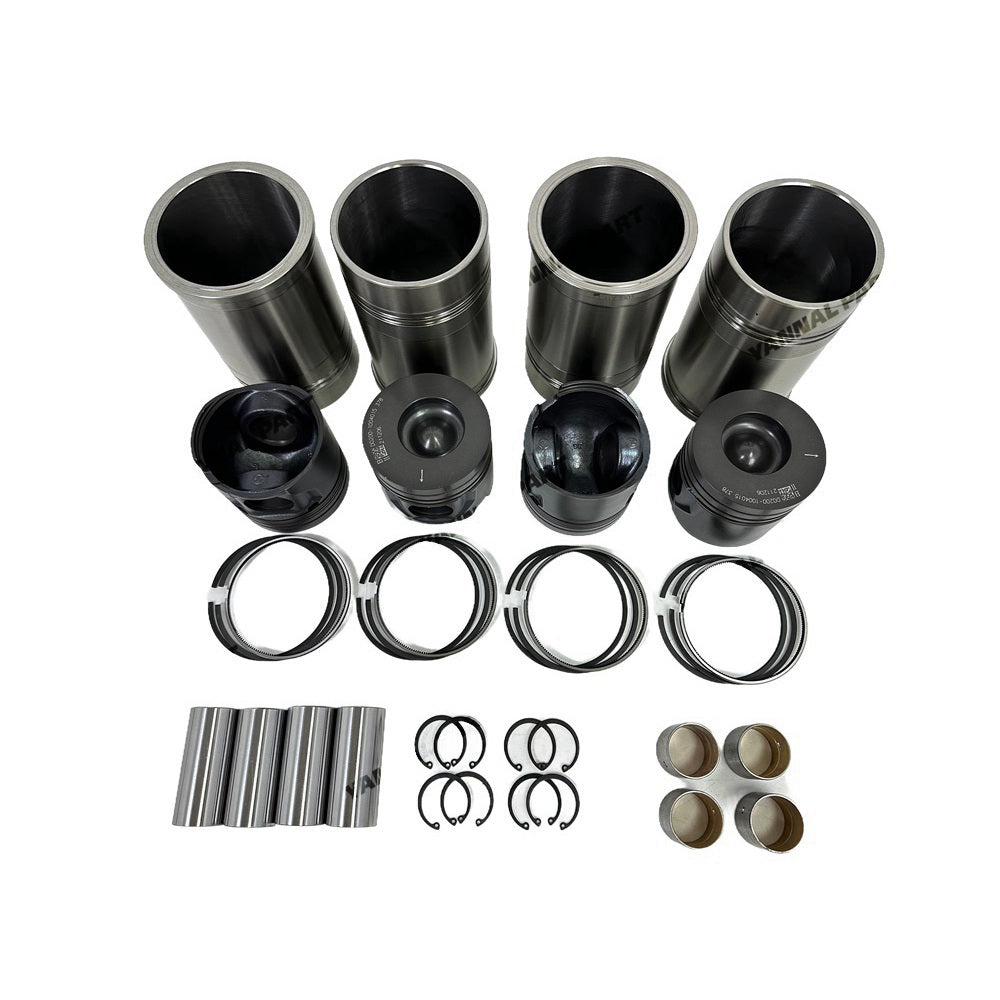 Cylinder Liner Kit Fit for Yuchai YC4D130 Engine Parts