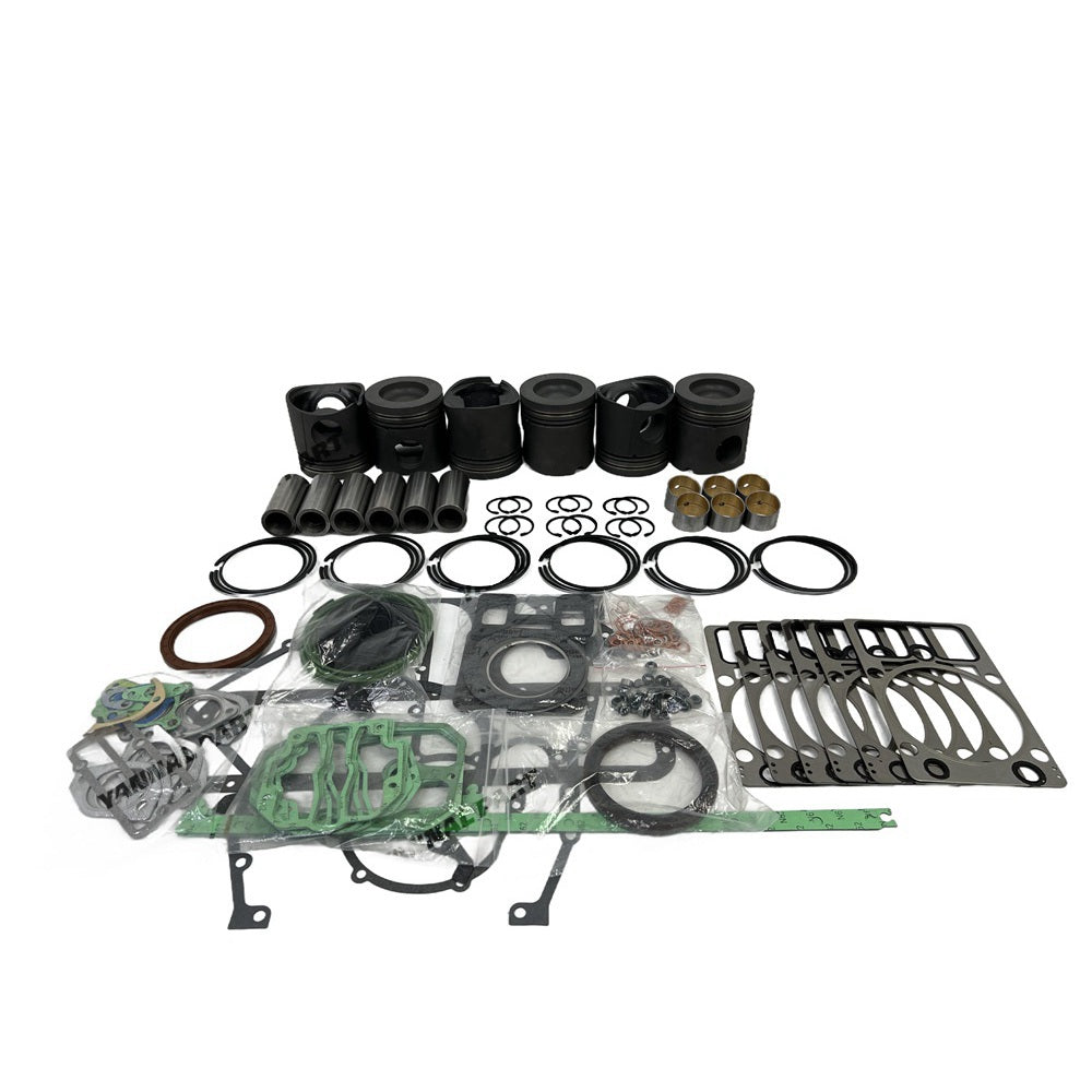 Engine Overhaul Kit With Piston Rings Cylinder Gaskets Fit for Deutz BF6M1015 Engine Parts
