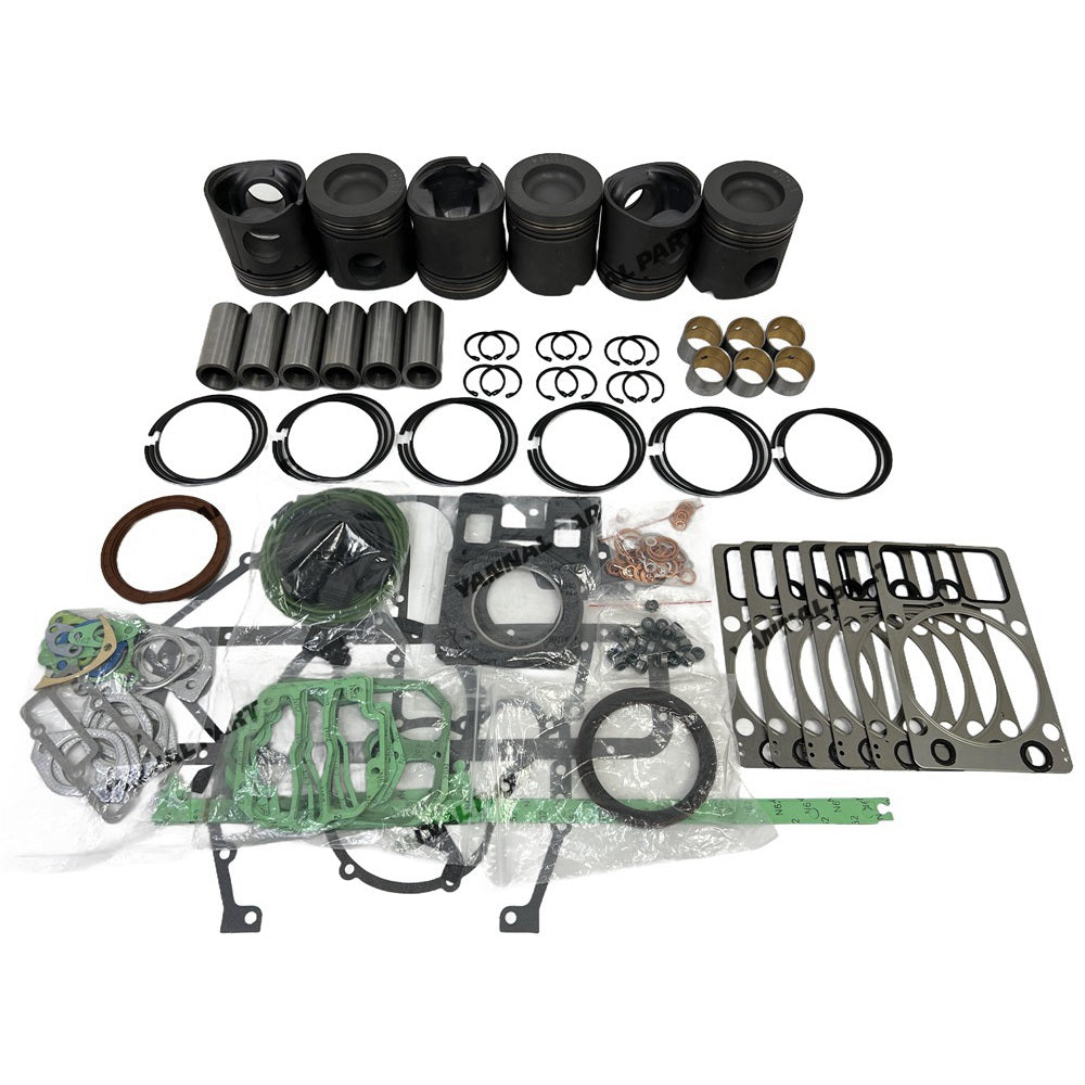 Engine Overhaul Kit With Piston Rings Cylinder Gaskets Fit for Deutz BF6M1015 Engine Parts
