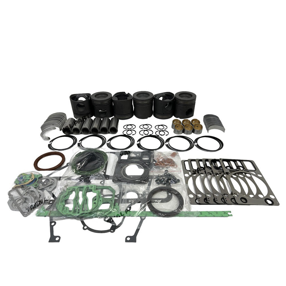 Engine Overhaul Kit With Piston Rings Cylinder Gaskets Bearings Fit for Deutz BF6M1015 Engine Parts