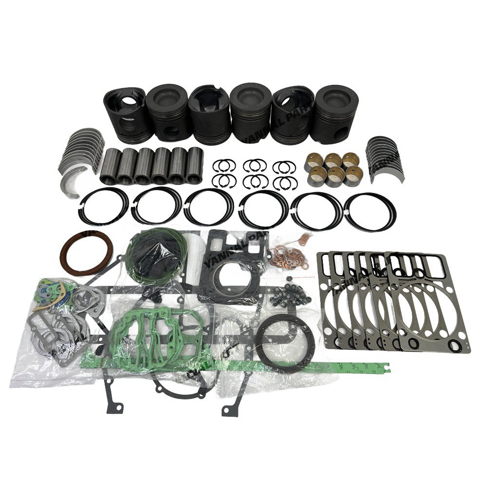 Engine Overhaul Kit With Piston Rings Cylinder Gaskets Bearings Fit for Deutz BF6M1015 Engine Parts