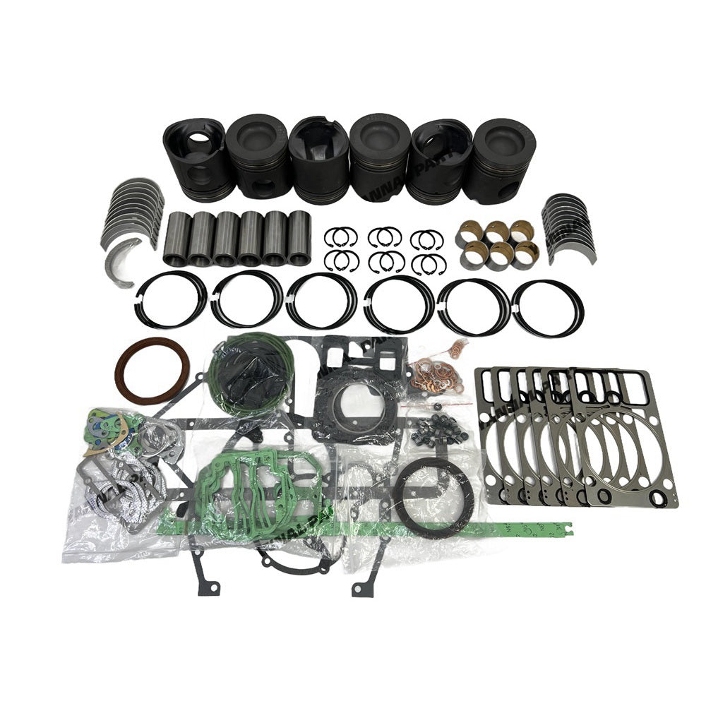 Engine Overhaul Kit With Piston Rings Cylinder Gaskets Bearings Fit for Deutz BF6M1015 Engine Parts