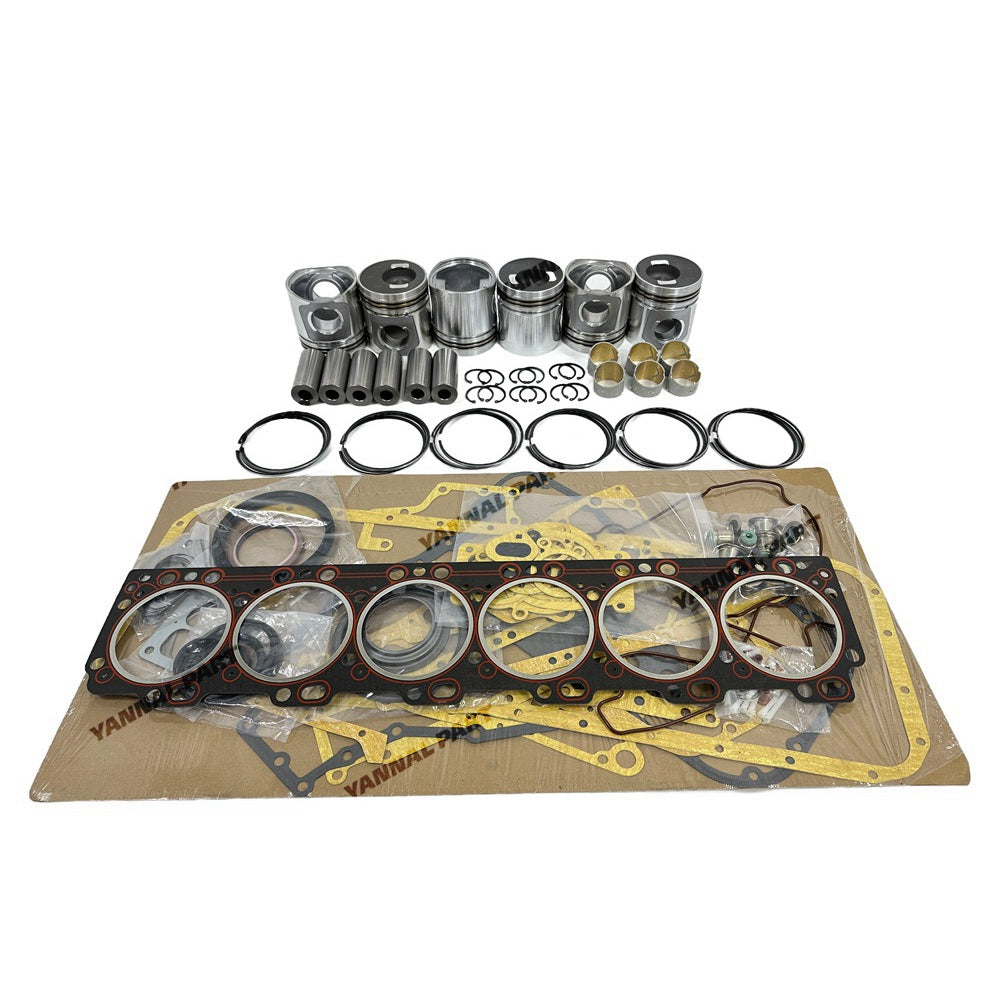 Engine Rebuild Kit With Piston Ring Cylinder Gaskets Fit for Cummins 6CT Engine Parts
