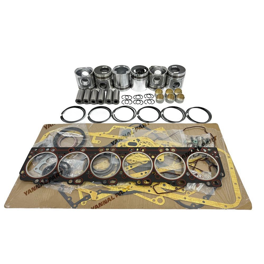 Engine Rebuild Kit With Piston Ring Cylinder Gaskets Fit for Cummins 6CT Engine Parts