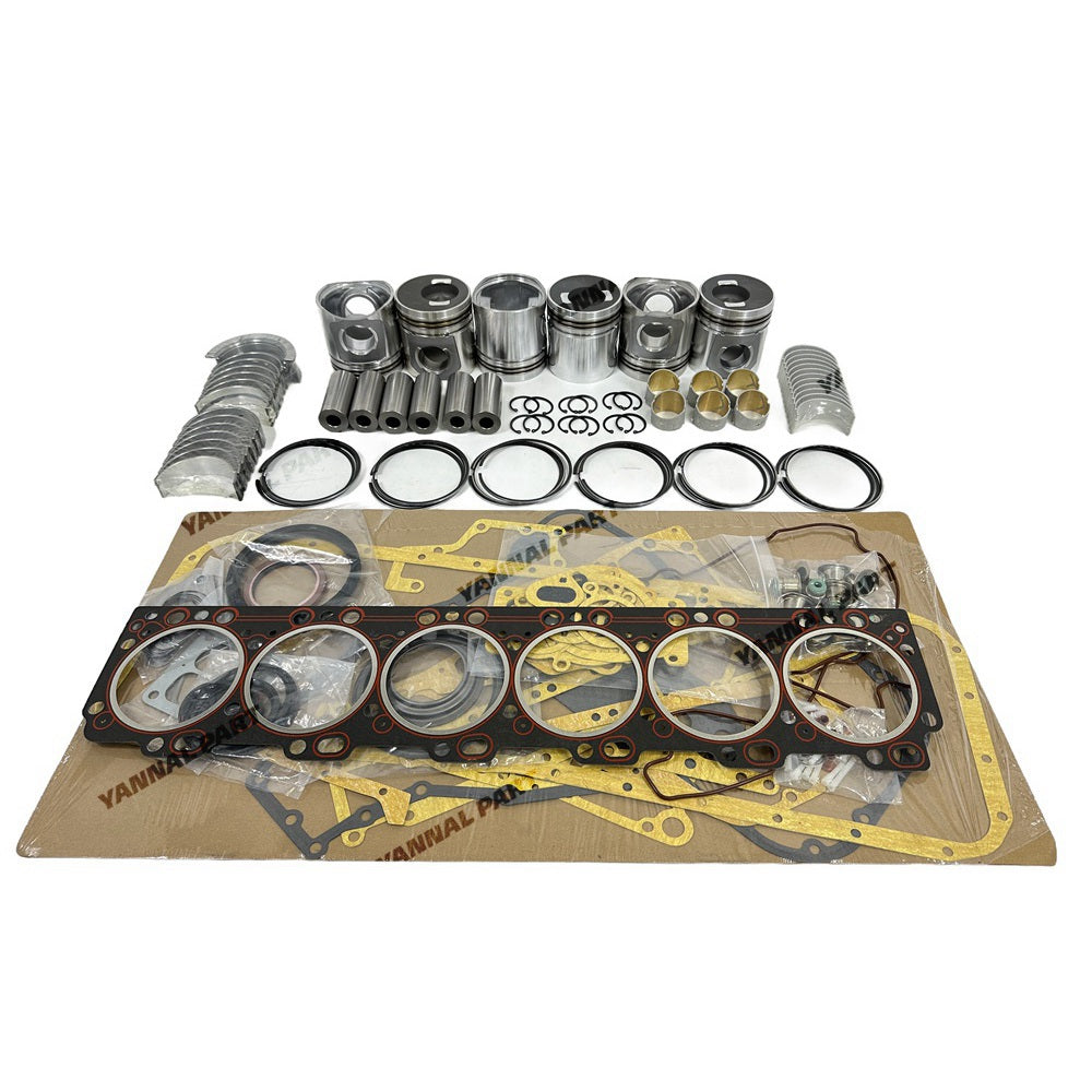 Engine Rebuild Kit With Piston Ring Cylinder Gaskets Bearings Fit for Cummins 6CT Engine Parts