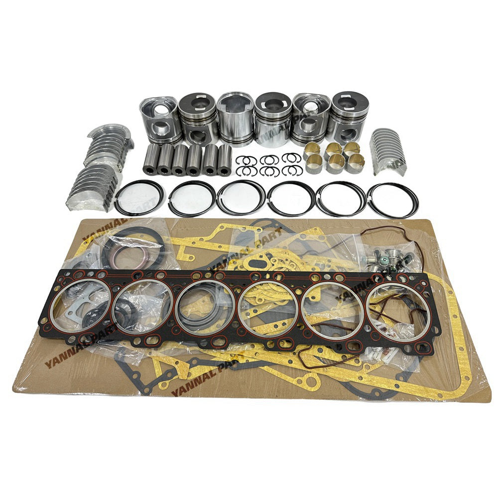 Engine Rebuild Kit With Piston Ring Cylinder Gaskets Bearings Fit for Cummins 6CT Engine Parts