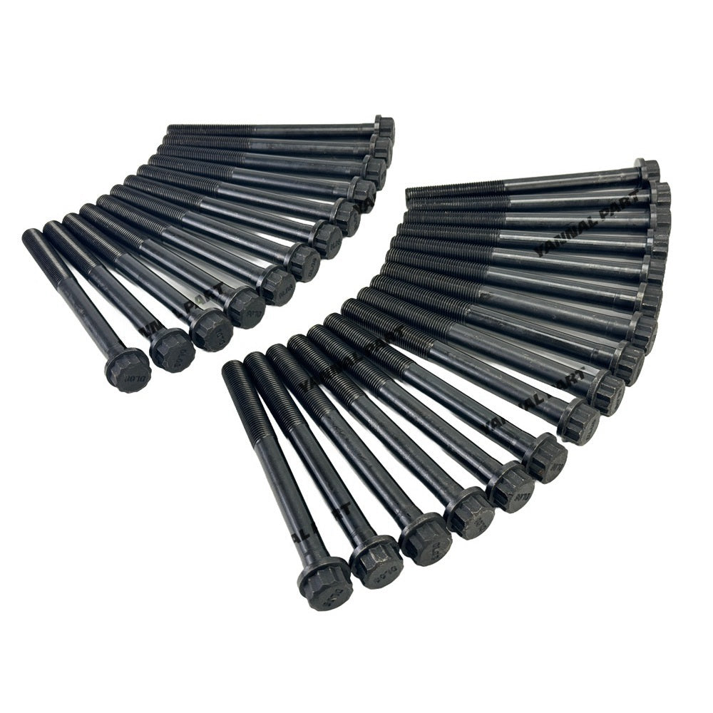 Cylinder Head Screw Fit for Doosan Develon DE12TI Engine Parts