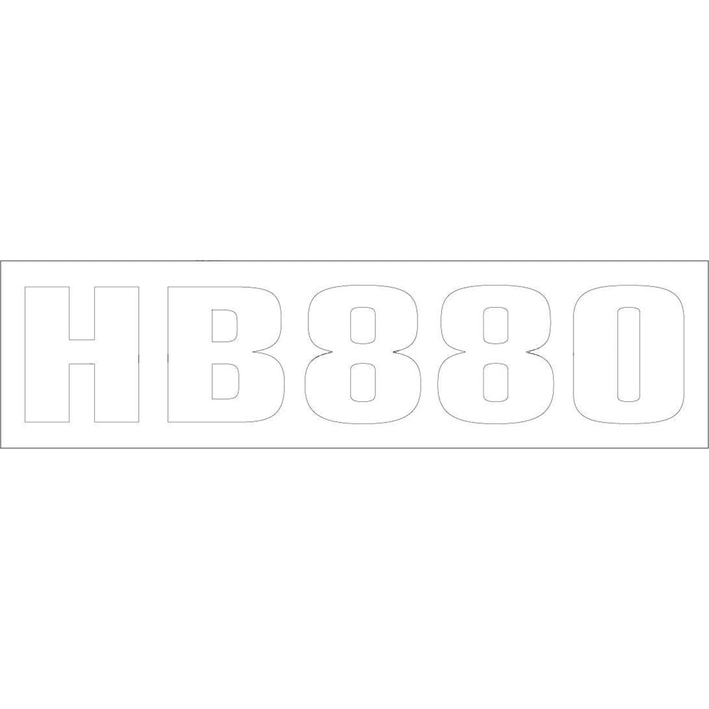 Part No. 7112675 HB880 Decal Fit For Bobcat