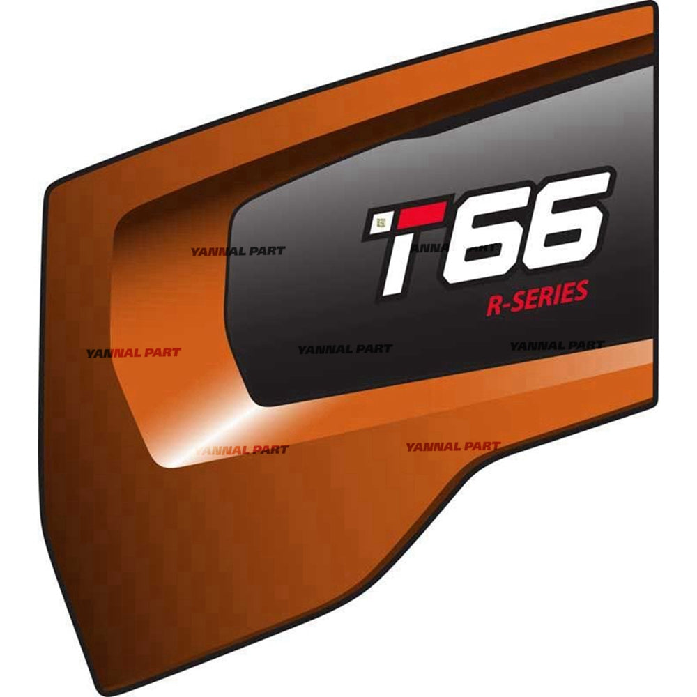 Part No. 7386594 T66 Loader Left Back End Decal Fit For Bobcat