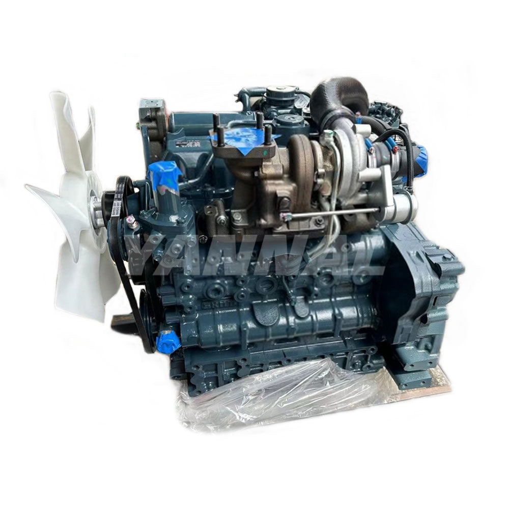 حار بيع محرك الديزل الكامل V3307 مع الشاحن التربيني لأجزاء محرك كوبوتا