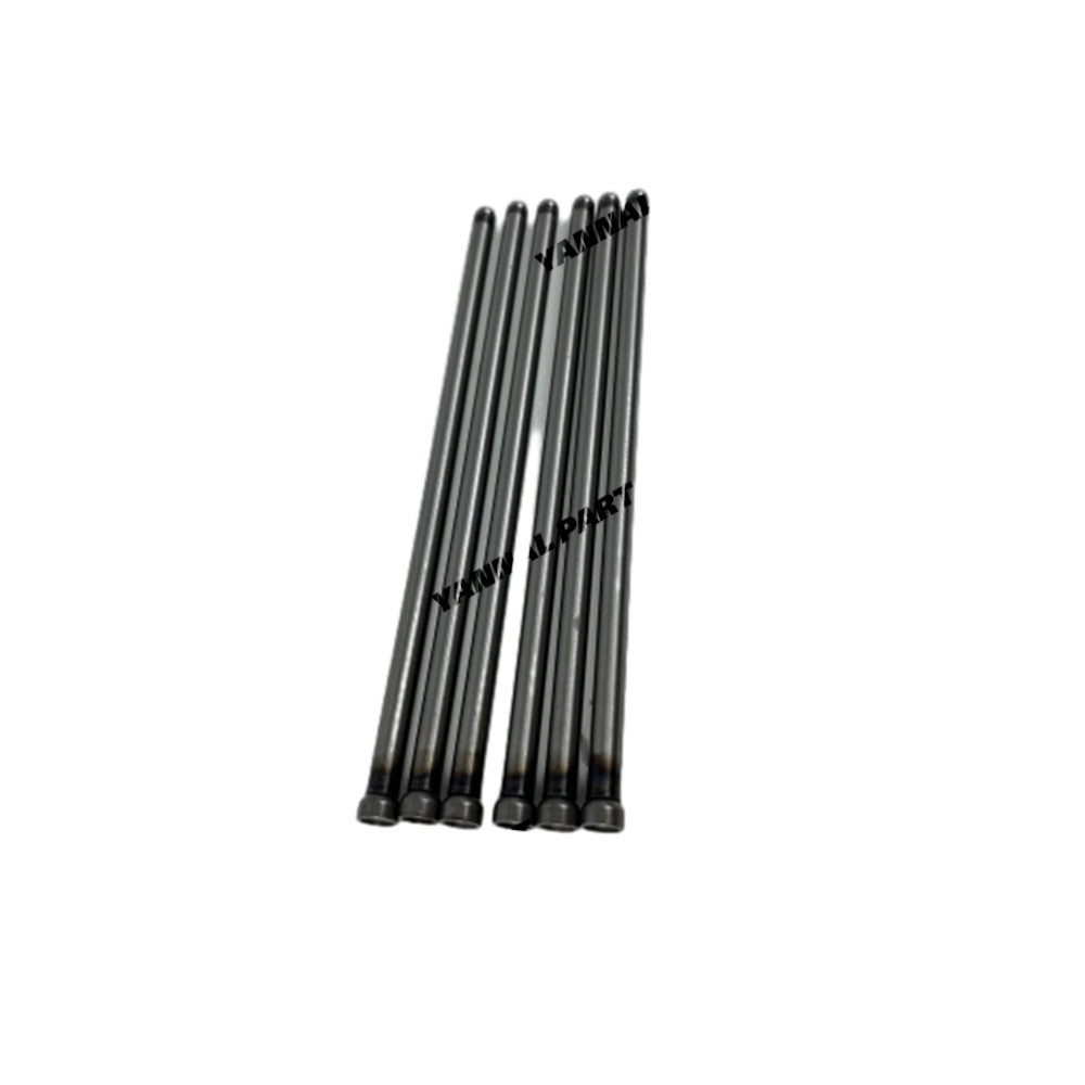 6 PCS Push Rod Fit For Yanmar 3TNV84 Engine