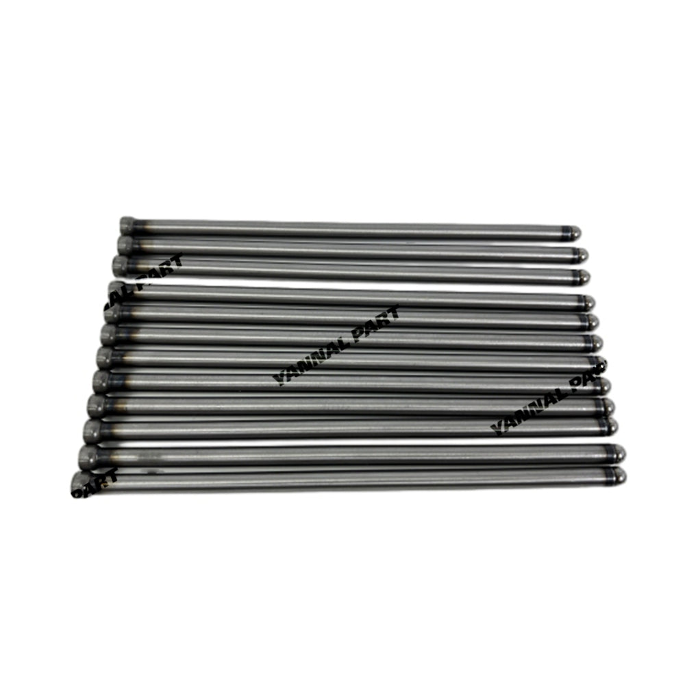 12 PCS Push Rod Fit For Mitsubishi 6D14 Engine