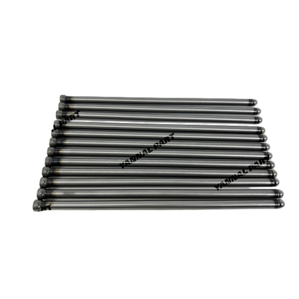 12 PCS Push Rod Fit For Komatsu 6D105 Engine