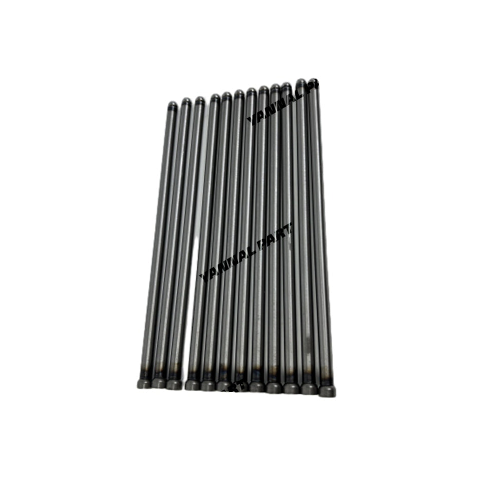 12 PCS Push Rod Fit For Caterpillar C6.6 Engine