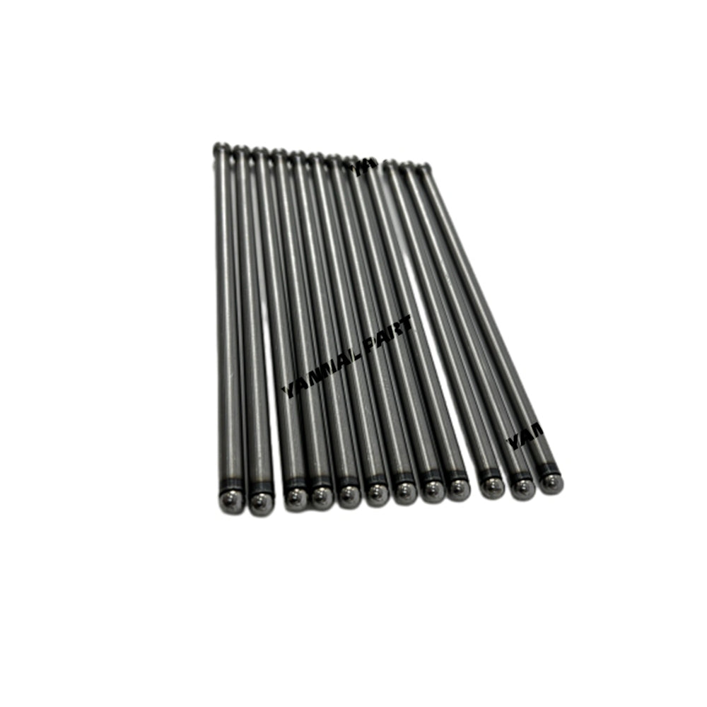 12 PCS Push Rod Fit For Mitsubishi 6D34 Engine