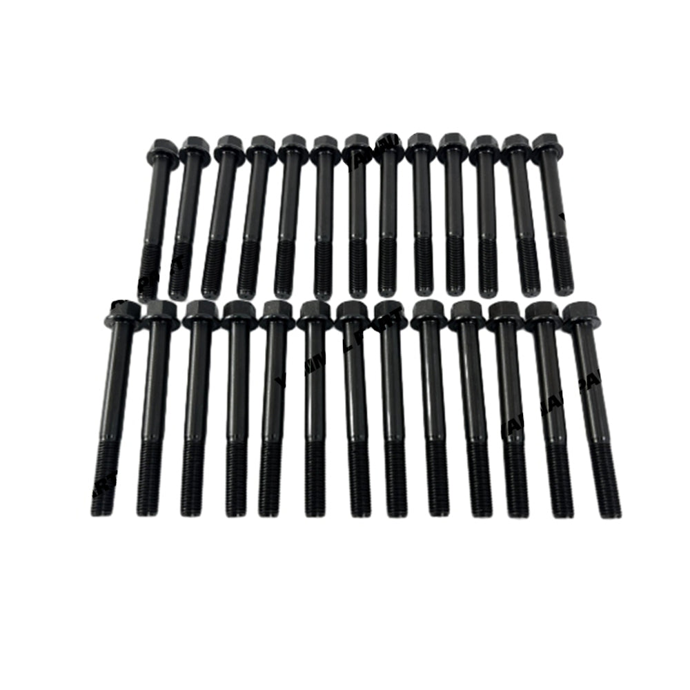 26 PCS Cylinder Head Bolt Fit For Kubota S2200 Engine