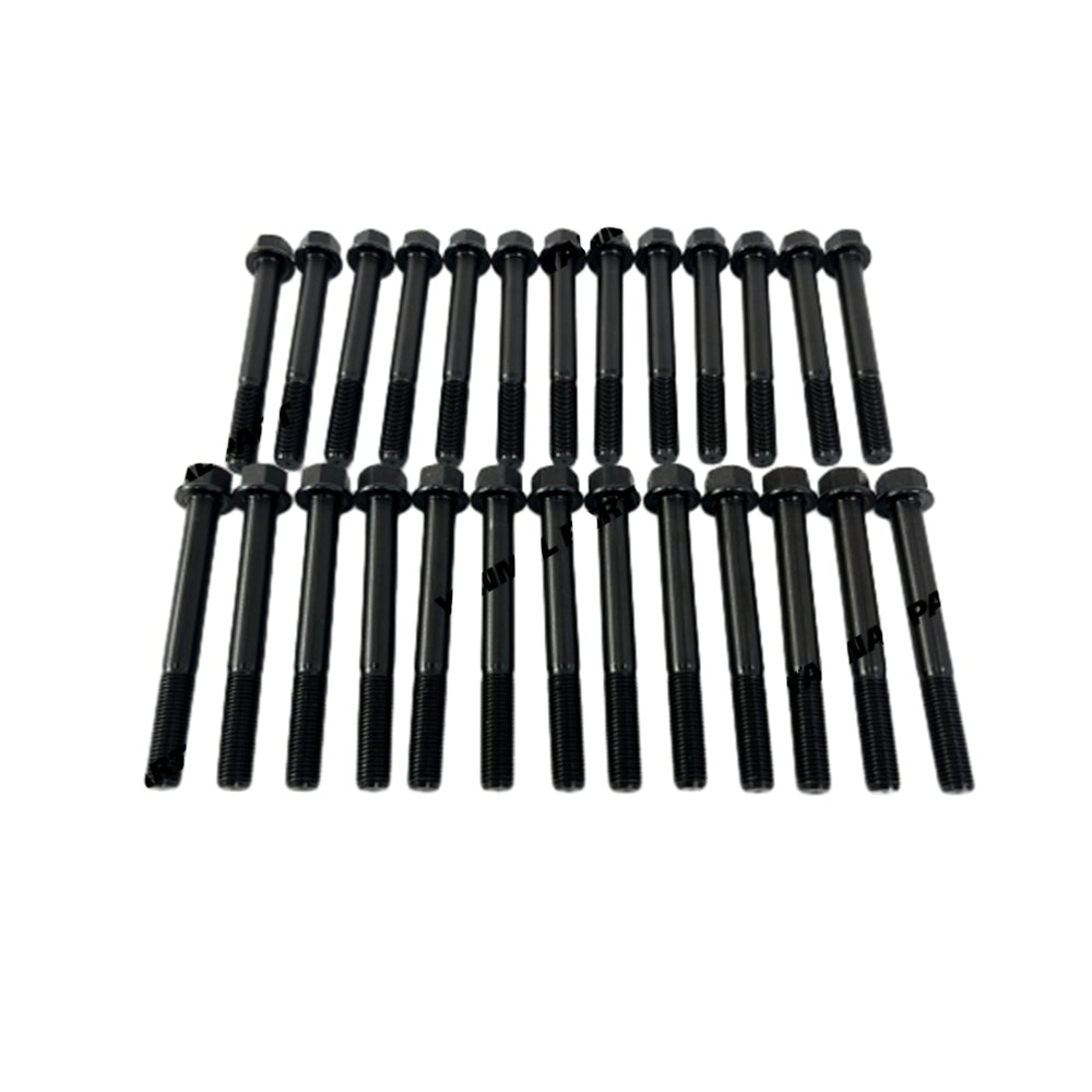 26 PCS Cylinder Head Bolt Fit For Volvo D7E Engine