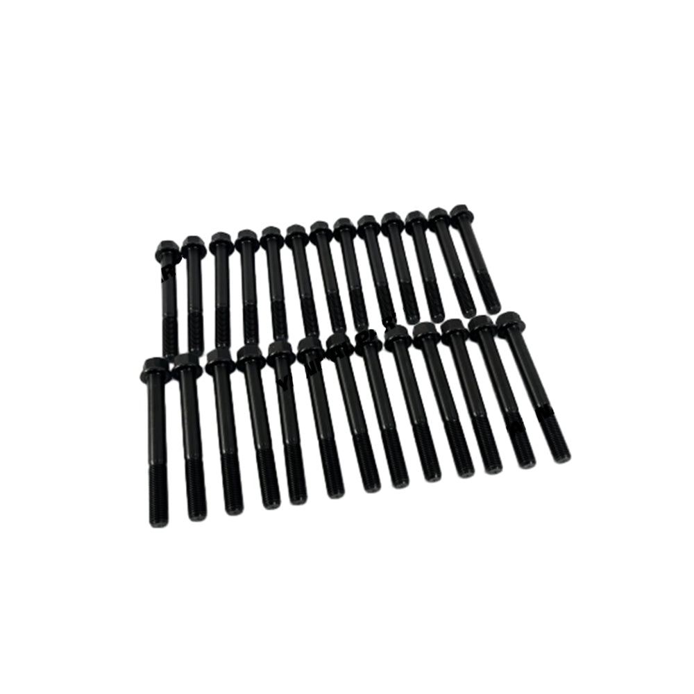 26 PCS Cylinder Head Bolt Fit For Cummins 6CT Engine