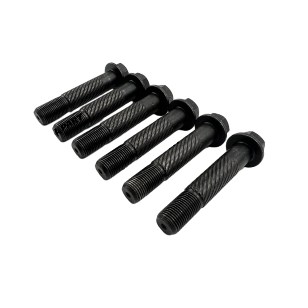 6 PCS Connecting Rod Bolt Fit For Kubota D1305 Engine