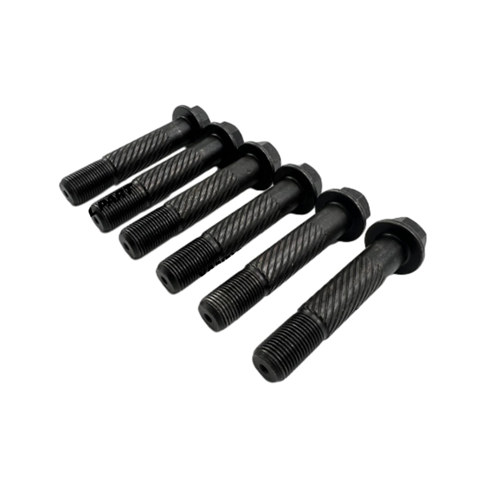 6 PCS Connecting Rod Bolt Fit For Yanmar 3TNV84 Engine