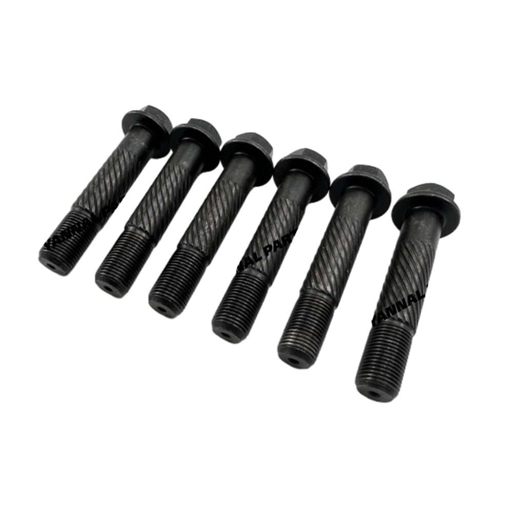 6 PCS Connecting Rod Bolt Fit For Caterpillar C0.7 Engine