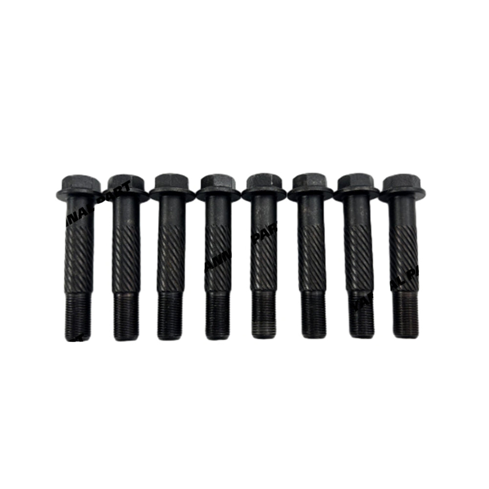 8 PCS Connecting Rod Bolt Fit For Yanmar 4TNE82 Engine