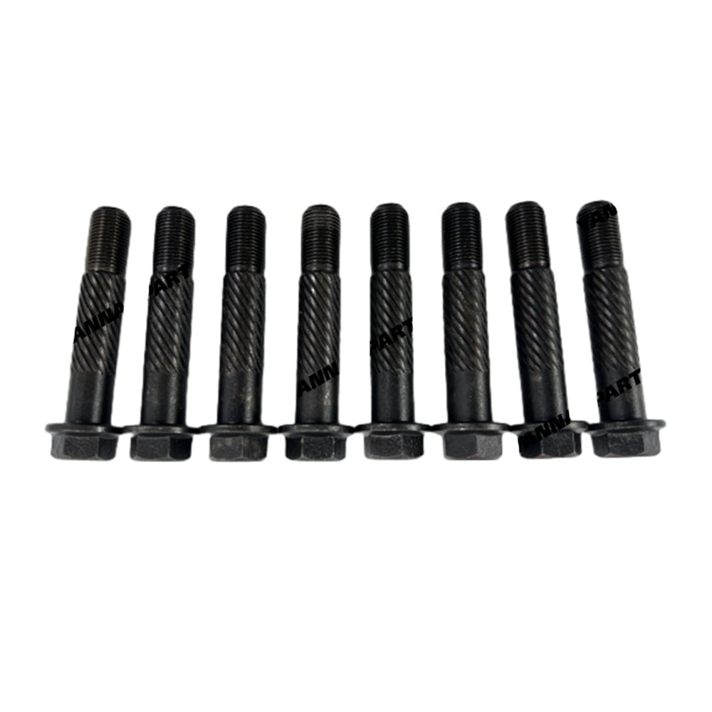 8 PCS Connecting Rod Bolt Fit For Caterpillar C2.6 Engine