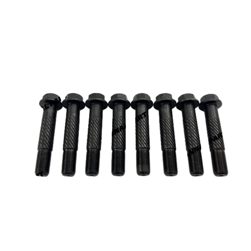 8 PCS Connecting Rod Bolt Fit For Kubota V1702 Engine