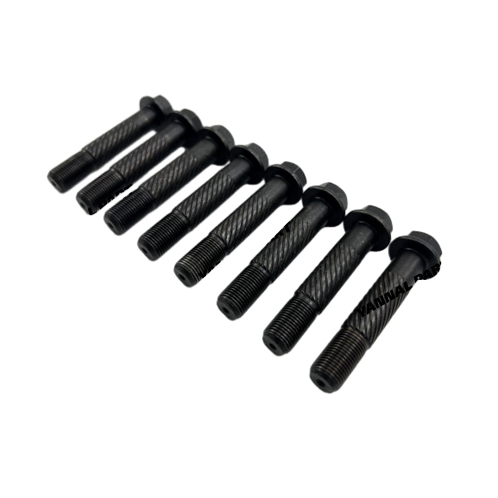 8 PCS Connecting Rod Bolt Fit For Perkins 1104C-44 Engine