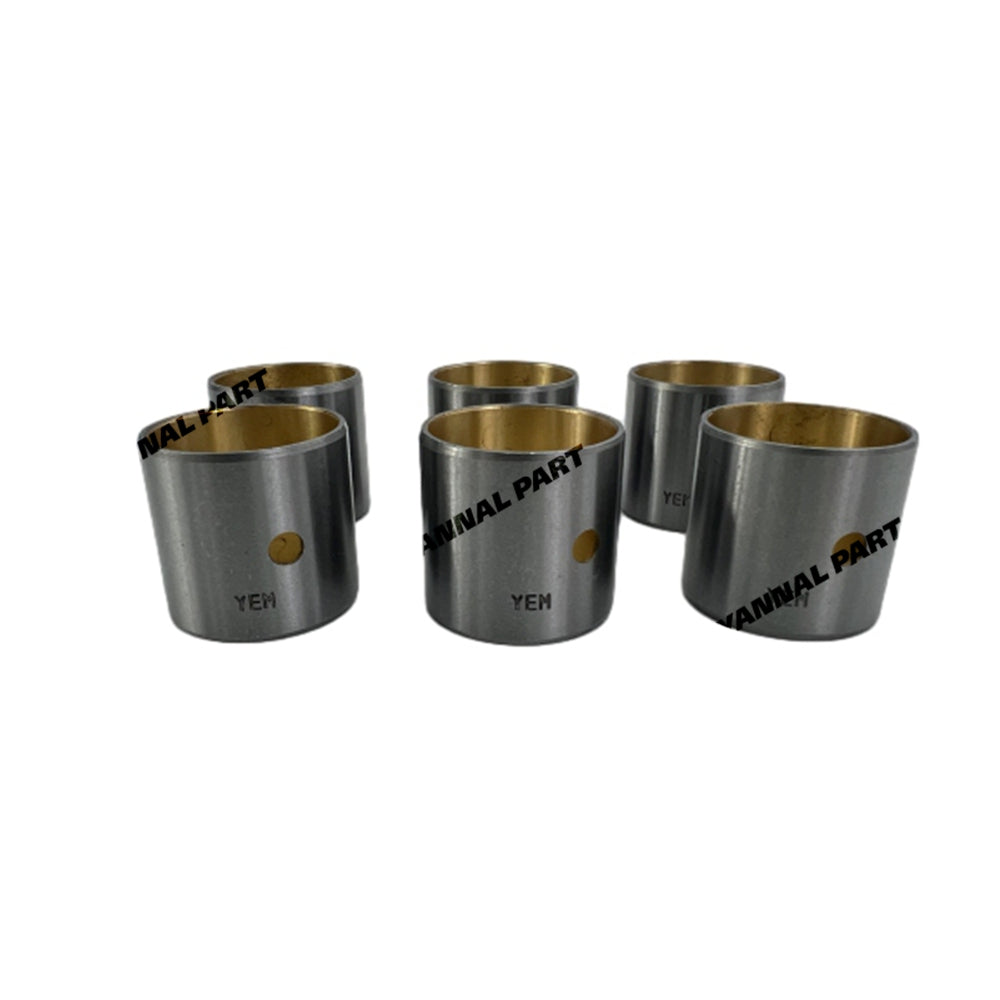 6 PCS Connecting Rod Bushing Fit For Hino W06D Engine