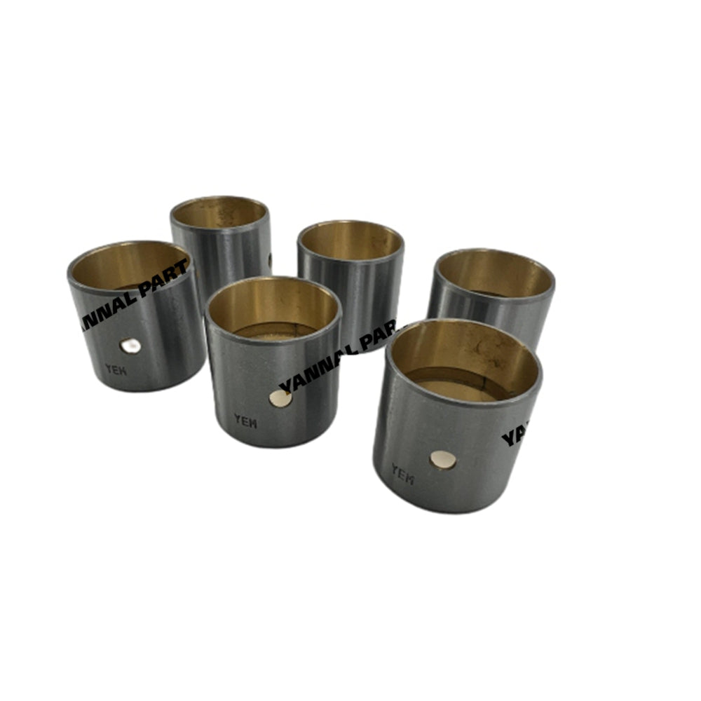 6 PCS Connecting Rod Bushing Fit For Komatsu 6D155 Engine