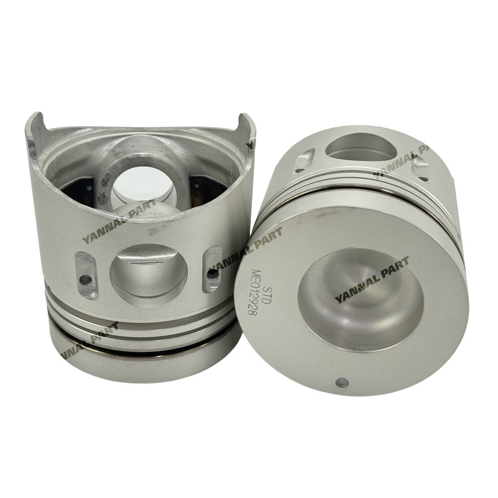 Piston Kit ME012928 ME012901 Fit For Mitsubishi 4D34 Engine