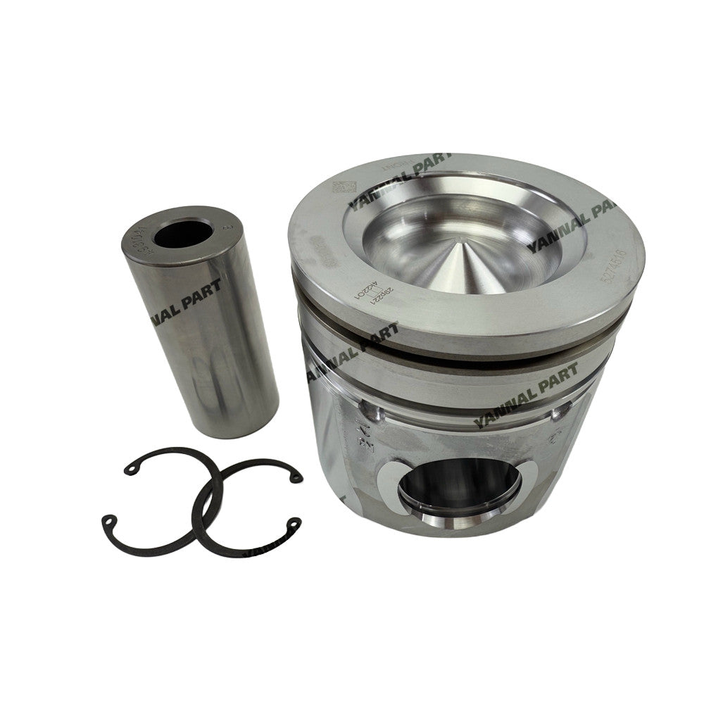 Piston Kit 5174516F 4931041 3920691L Fit For Komatsu 6D107 Engine