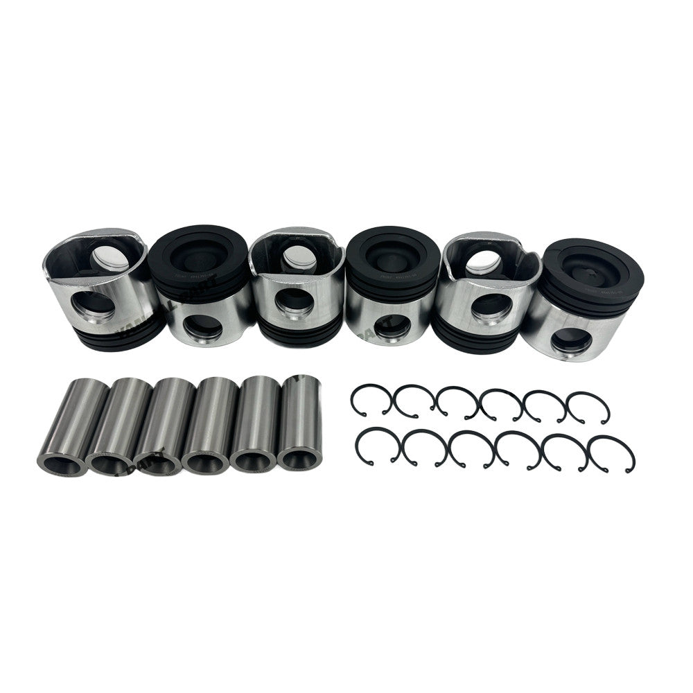 Piston Kit 4941395 3966721 3950549 Fit For Cummins QSL9 Engine