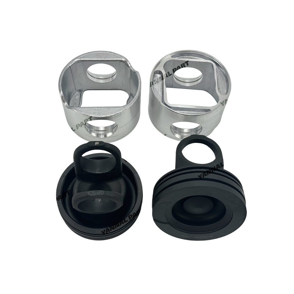 Piston Kit 4941395  3966721 3950549 Fit For Cummins 6L Engine