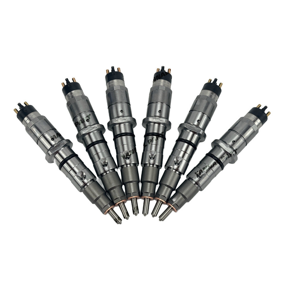 Fuel Injector 0445120133 4993482 Fit For Cummins QSL8.9 Engine