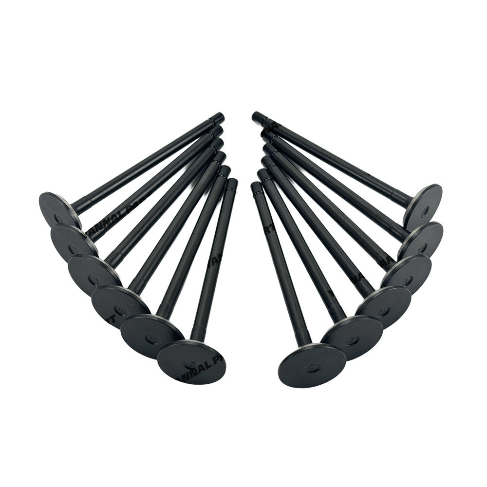 Exhaust Valve Fit For Nissan FE6T Engine