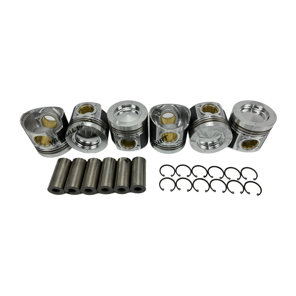 Piston Kit ME305671 Fit For Mitsubishi 6M60 Engine