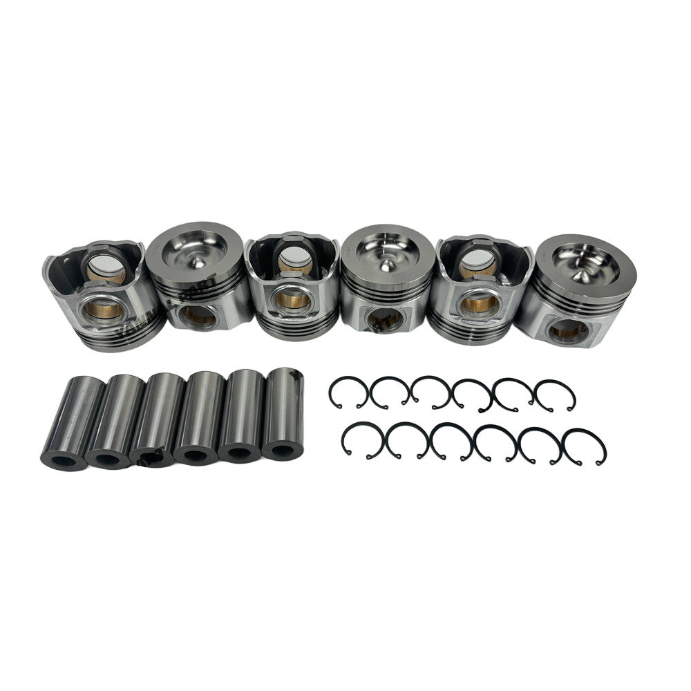 Piston Kit 107-7852+107-7791=107-7191+101-4572 Fit For Caterpillar 3116 Engine