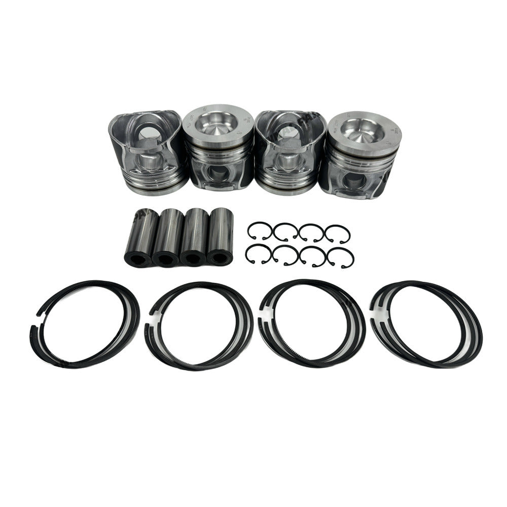 Piston Set With Rings 41794600 Fit For Deutz TD2.9L4 Engine