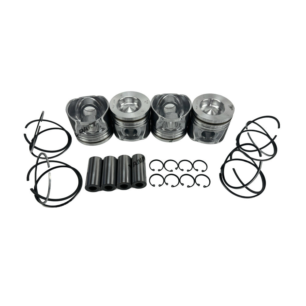 Piston Set With Rings 41794600 Fit For Deutz TD2.9L4 Engine