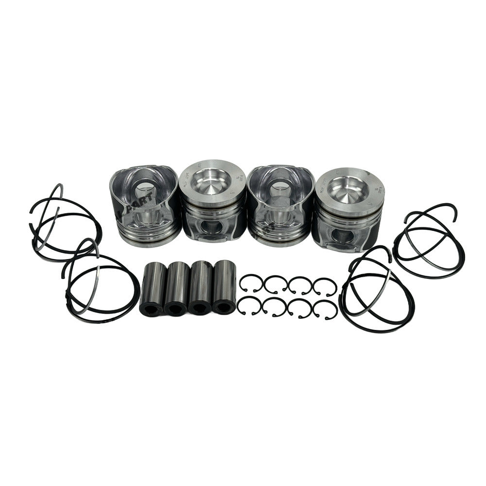 Piston Set With Rings 41794600 Fit For Deutz TD2.9L4 Engine