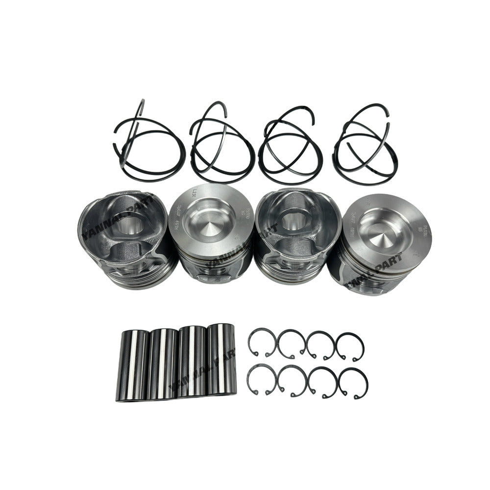 Piston Set With Rings 41794600 Fit For Deutz TD2.9L4 Engine