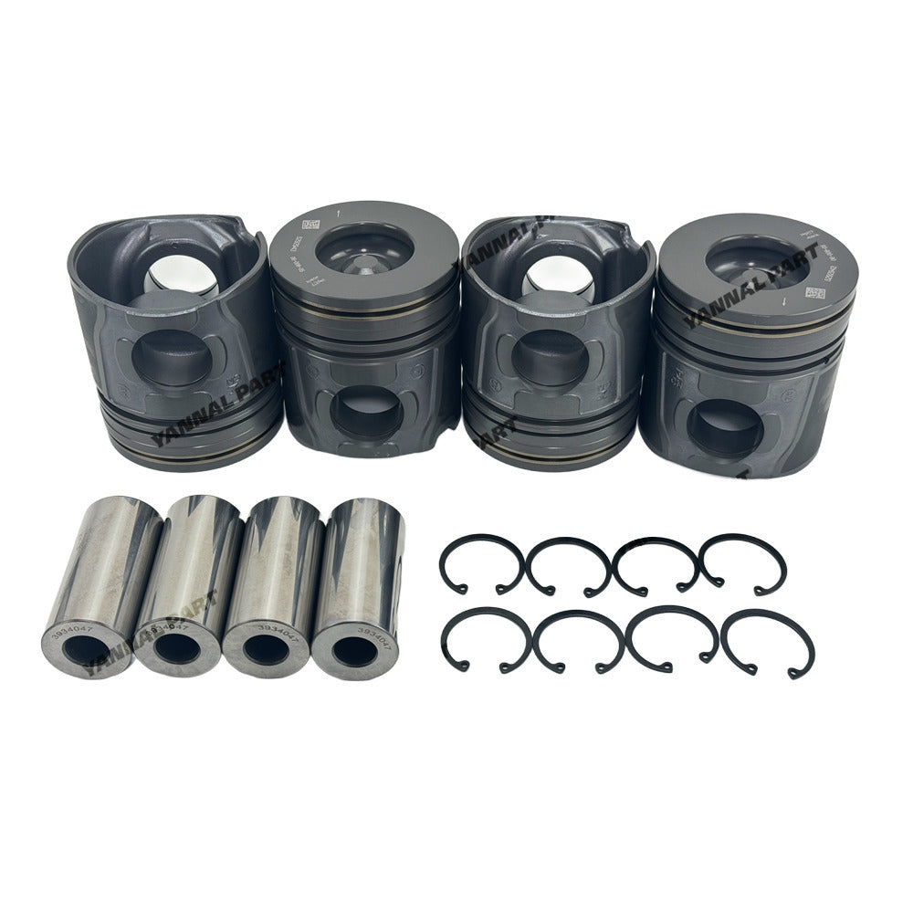 Piston Kit 5292943 3934047 Fit For Cummins ISF3.8 Engine
