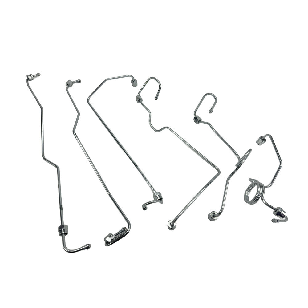 High Pressure Tube 4P9381 4P9382 104-4253 104-4254 4P9385 4P9386 Fit For Caterpillar 3306 Engine