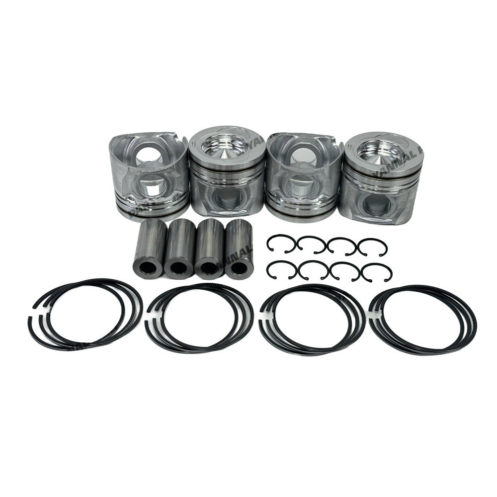 Piston Set With Rings Fit For Yuchai YCD4M20T-98 Engine