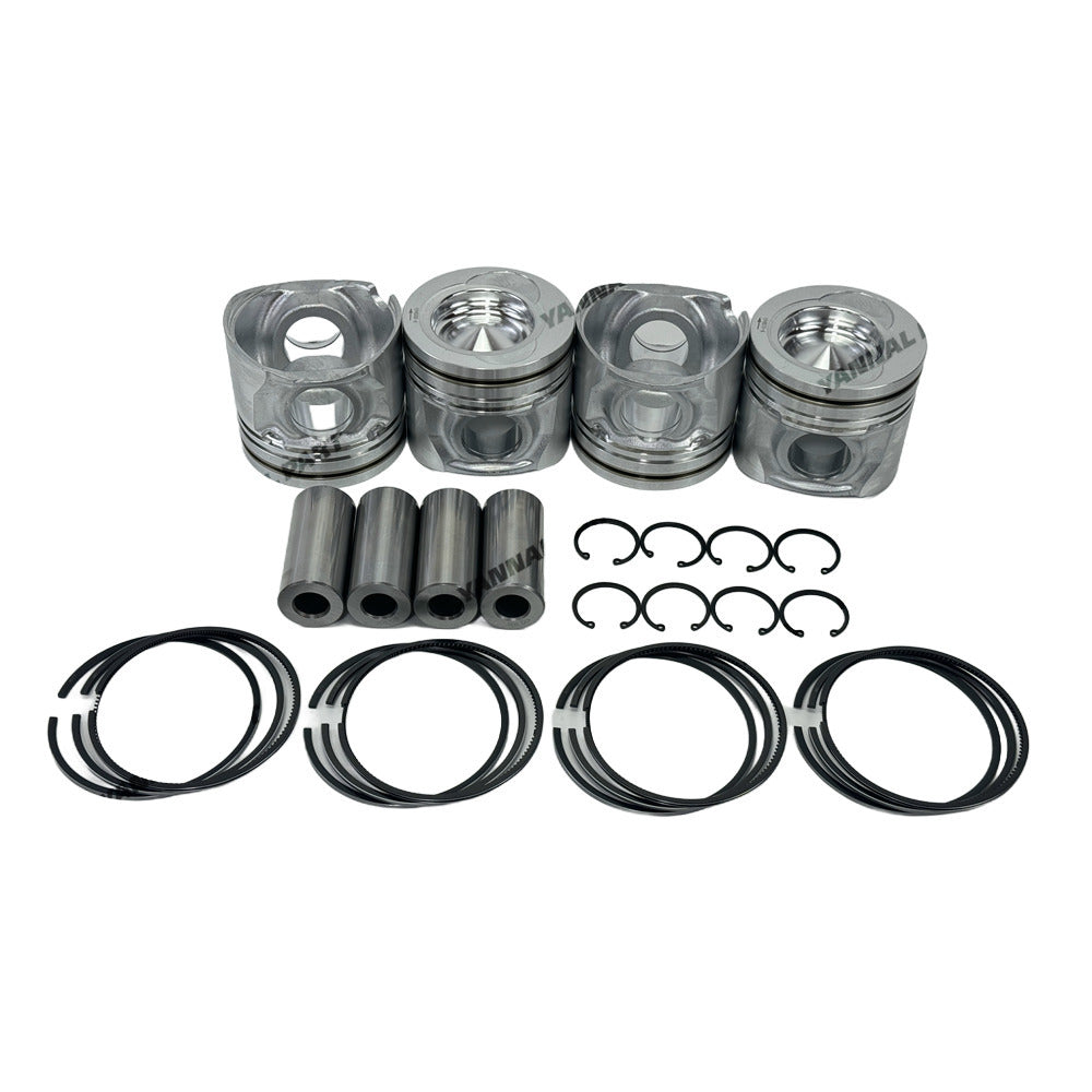 Piston Set With Rings Fit For Yuchai YCD4M20T-98 Engine